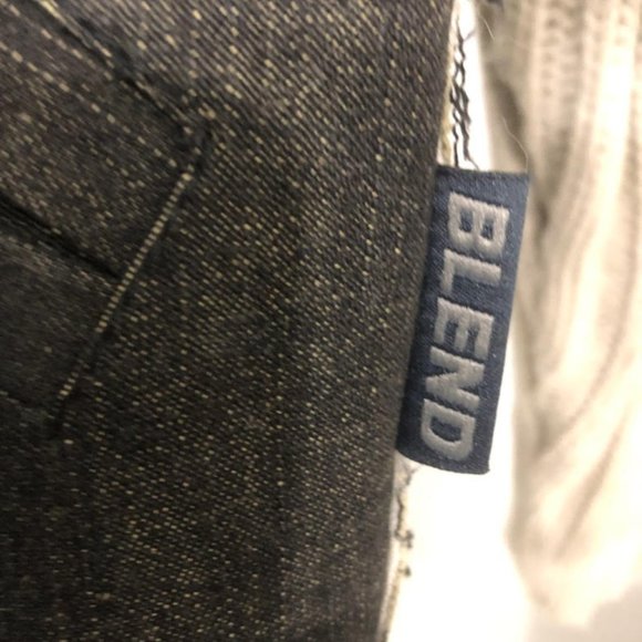 BLEND BRAND DENIM CHIC LUXE SWEATER KNIT JACKET SIZE LARGE - Picture 5 of 10